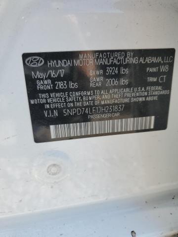 2018 HYUNDAI ELANTRA SE - 5NPD74LF1JH231837