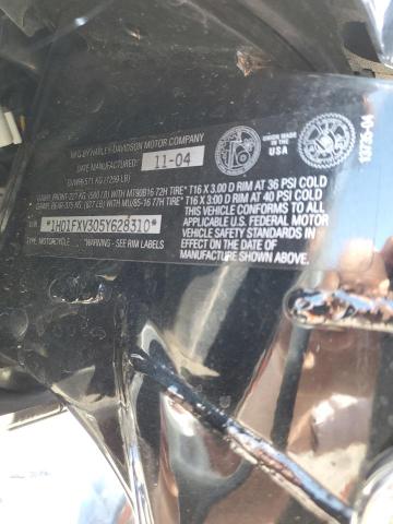 2005 HARLEY-DAVIDSON FLHRS ROAD 1HD1FXV305Y628310