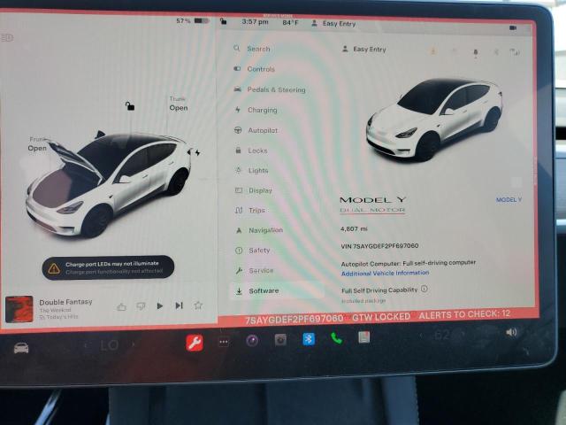 7SAYGDEF2PF697060 Tesla Model Y
