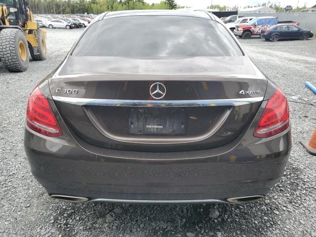 2016 MERCEDES-BENZ C 300 4MAT - 55SWF4KB6GU122287
