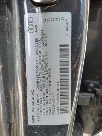 2022 AUDI E-TRON GT - WAUEJBFW9N7006630