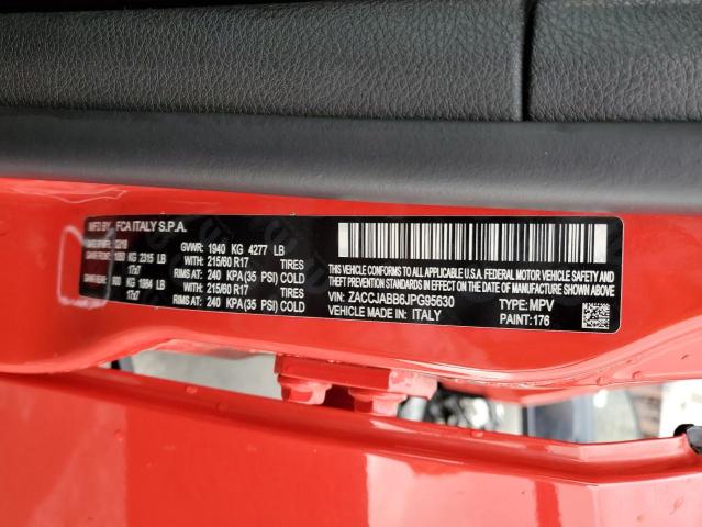 ZACCJABB6JPG95630 Jeep Renegade Latitude