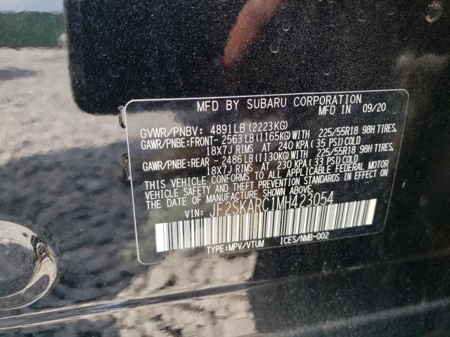 2021 SUBARU FORESTER S - JF2SKARC1MH423054