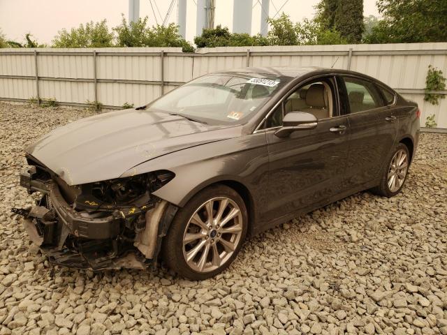 Lot #2373219294 2017 FORD FUSION TIT salvage car