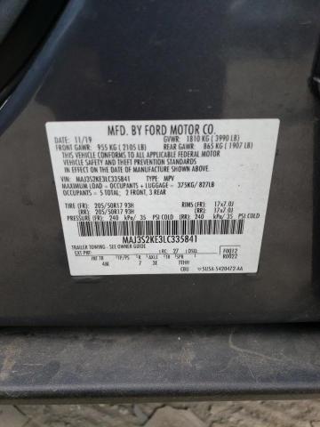 MAJ3S2KE3LC335841 Ford Ecosport Titanium