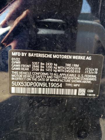 5UX53DP00N9L19054 BMW X3 Xdrive30i