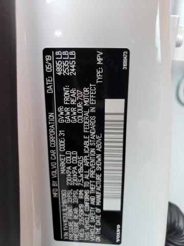 2020 VOLVO XC40 T5 IN - YV4162UL1L2187063