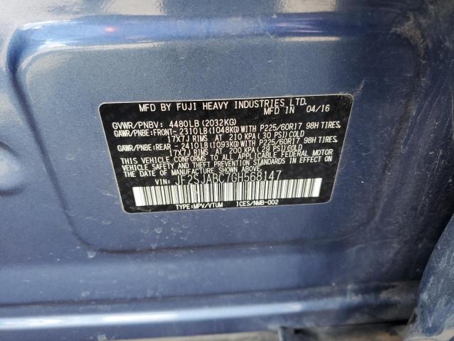 JF2SJABC7GH568147 Subaru Forester 2.5i