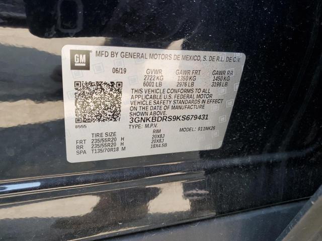 2019 CHEVROLET BLAZER 3LT - 3GNKBDRS9KS679431