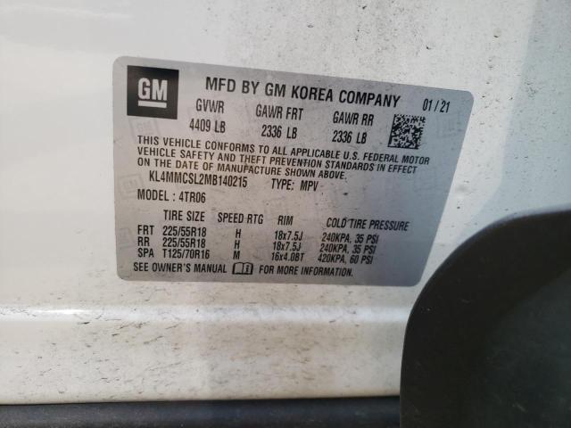 KL4MMCSL2MB140215 2021 BUICK ENCORE - Image 13