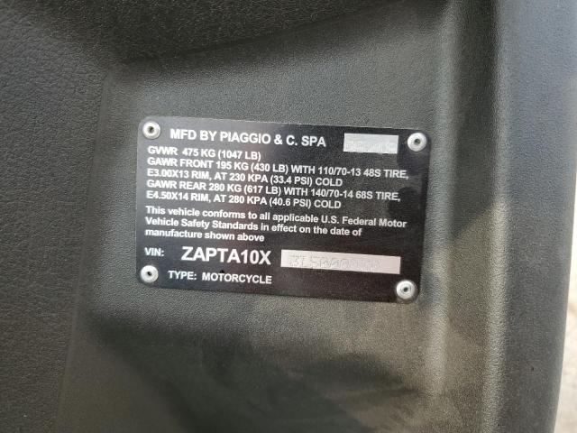 2020 PIAGGIO MP3 - ZAPTA10X3L5000030