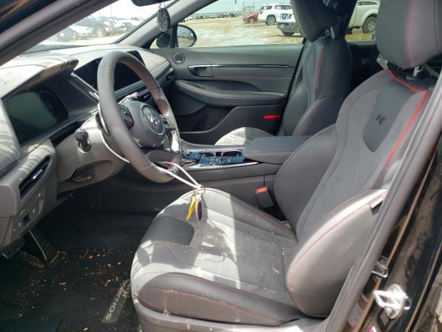 VIN: KMHL14JC9NA217974 Auction: COPART Lot: 53703243 Location: TX - AMARILLO KMHL14JC9NA217974 HYUNDAI SONATA 2022 BLACK Photo 7