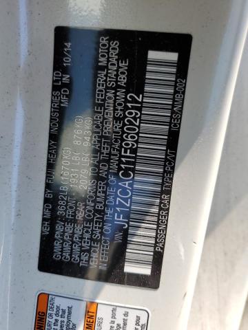 JF1ZCAC11F9602912 Subaru Brz 2.0 Limited