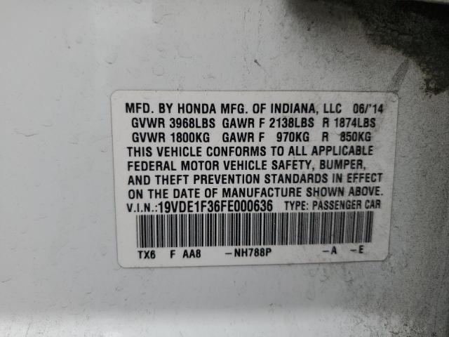 2015 ACURA ILX 20 - 19VDE1F36FE000636