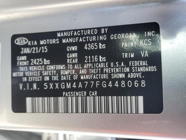 2015 KIA OPTIMA LX - 5XXGM4A77FG448068