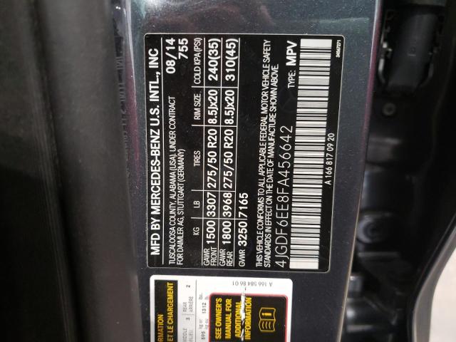 4JGDF6EE8FA456642 Mercedes-Benz Gl 450 4matic