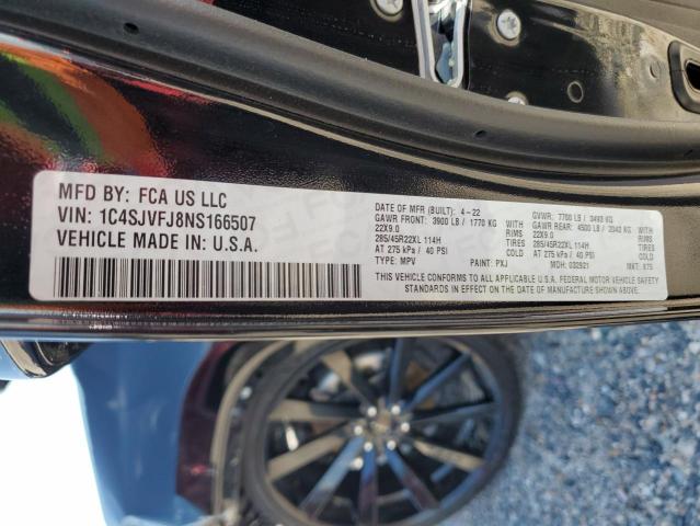 2022 JEEP GRAND WAGO 1C4SJVFJ8NS166507