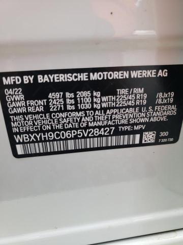 VIN WBXYH9C06P5V28427 2023 BMW X2, Sdrive28I no.12