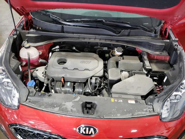  KIA SPORTAGE 2021 Червоний
