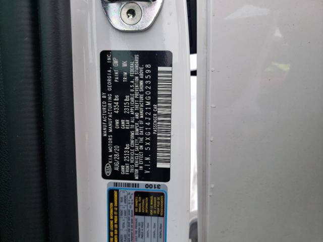2021 KIA K5 5XXG14J21MG023598