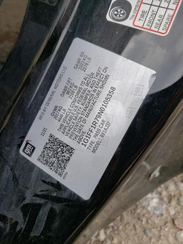 2022 CHEVROLET CAMARO LT1 1G1FF1R79N0105358