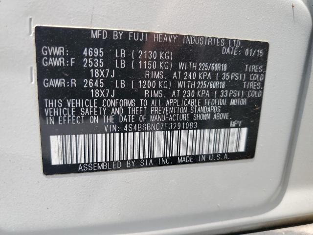 4S4BSBNC7F3291083 Subaru Outback 2.5i Limited