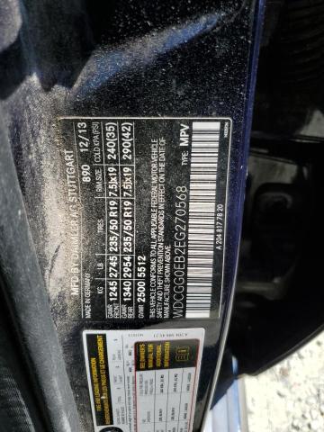 WDCGG0EB2EG270568 Mercedes-Benz Glk 250 Bluetec