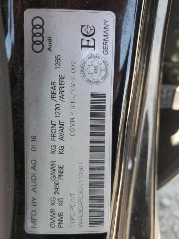2016 AUDI A7 QUATTRO - WAU3GAFC3GN133507
