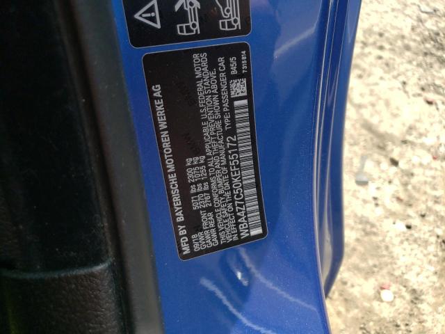 2019 BMW 440XI WBA4Z7C50KEF55172