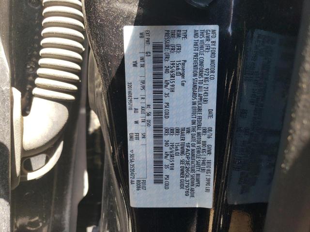 1FADP3E26GL379769 Ford FOCUS S