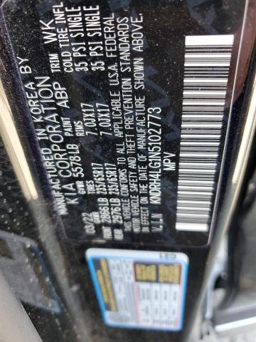 KNDRH4LG1N5102773 KIA SORENTO EX
