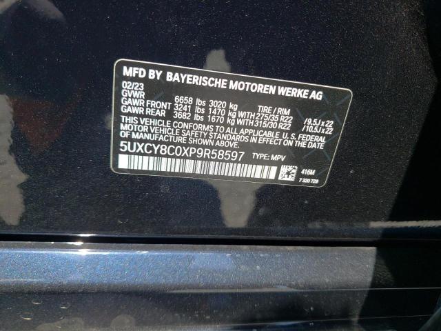 5UXCY8C0XP9R58597 2023 BMW X6, photo no. 14