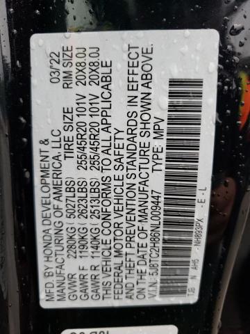 2022 ACURA RDX A-SPEC - 5J8TC2H86NL009447