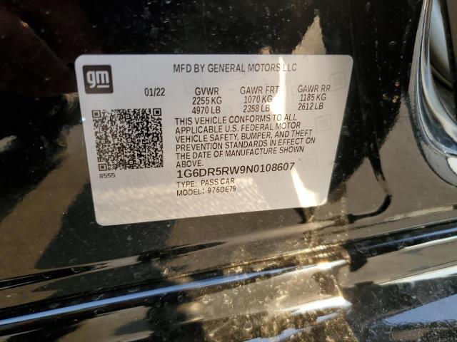 2022 CADILLAC CT5-V 1G6DR5RW9N0108607