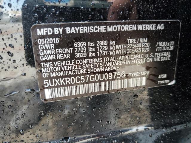 5UXKR0C57G0U09756 BMW X5 Xdrive35i
