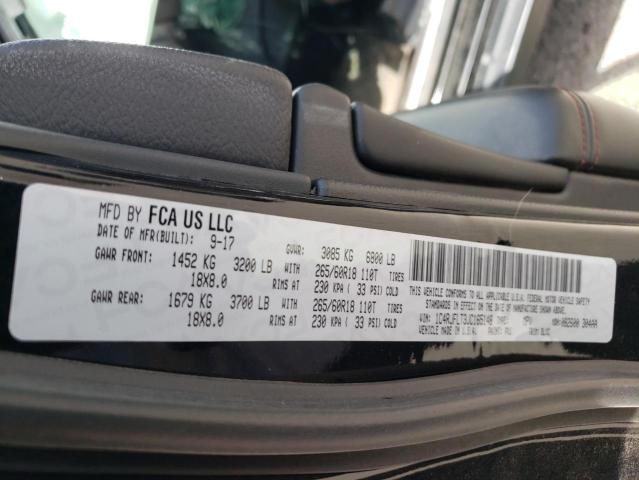 1C4RJFLT3JC165148 Jeep Grand Cherokee Trailhawk