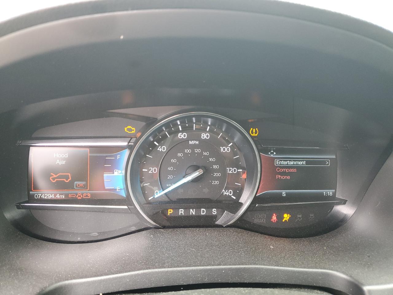 1FM5K7D81JGC53342 FORD EXPLORER 2018