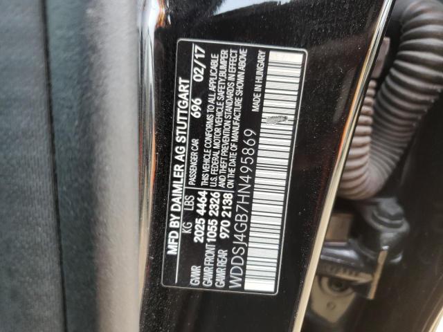 WDDSJ4GB7HN495869 Mercedes-Benz CLA 250 4MATIC