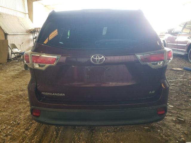 VIN 5TDZARFH5ES009089 2014 Toyota Highlander, LE no.6