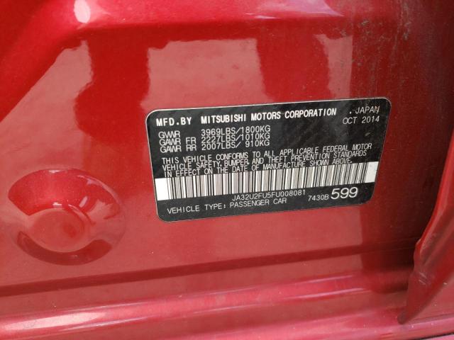 2015 MITSUBISHI LANCER JA32U2FU5FU008081
