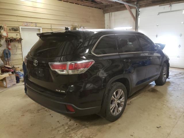 VIN 5TDJKRFH2FS142887 2015 Toyota Highlander, Xle no.3