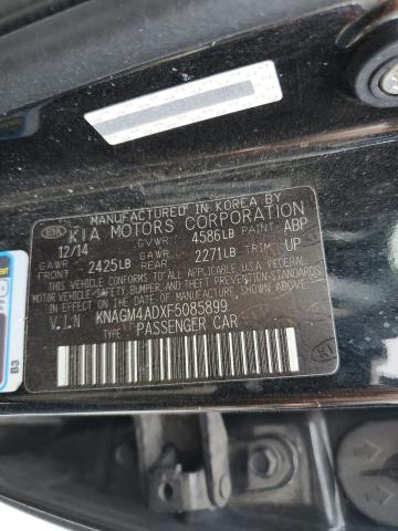 KNAGM4ADXF5085899 KIA OPTIMA HYBRID