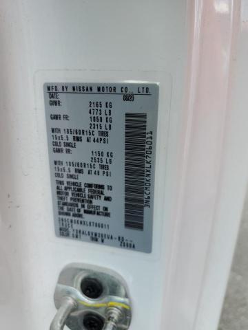 3N6CM0KNXLK706011 Nissan NV200 2.5S