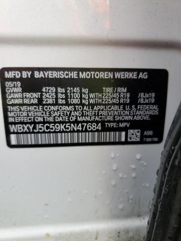 VIN WBXYJ5C59K5N47684 2019 BMW X2, Xdrive28I no.13