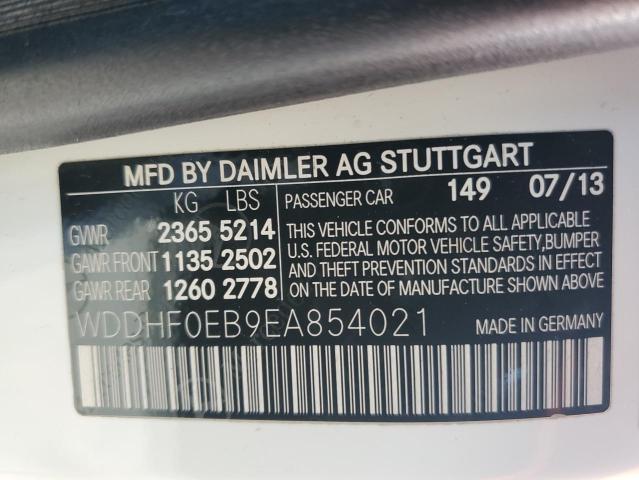 WDDHF0EB9EA854021 Mercedes-Benz E 250 Bluetec