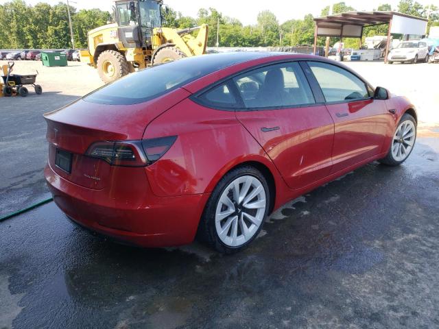 2022 TESLA MODEL 3 AW 5YJ3E1EB6NF192340