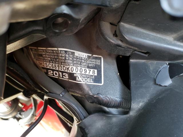 2013 HONDA GL1800 B JH2SC6813DK000978