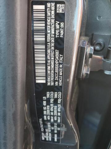 2017 JEEP RENEGADE L - ZACCJBBBXHPG45667