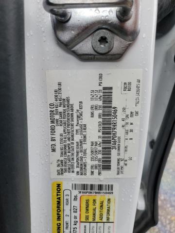 3FA6P0H79HR150469 Ford FUSION SE