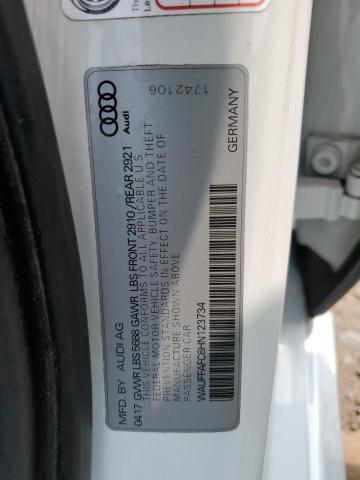 2017 AUDI S6 PREMIUM WAUFFAFC6HN123734
